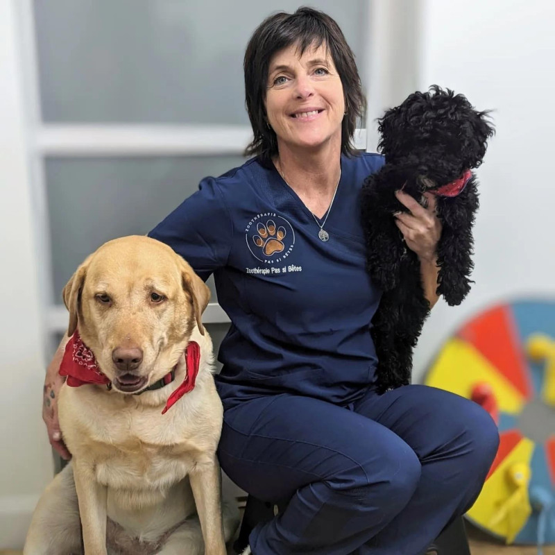 Photo de Baxter et Sophie, partenaire de Sylvie Proulx
